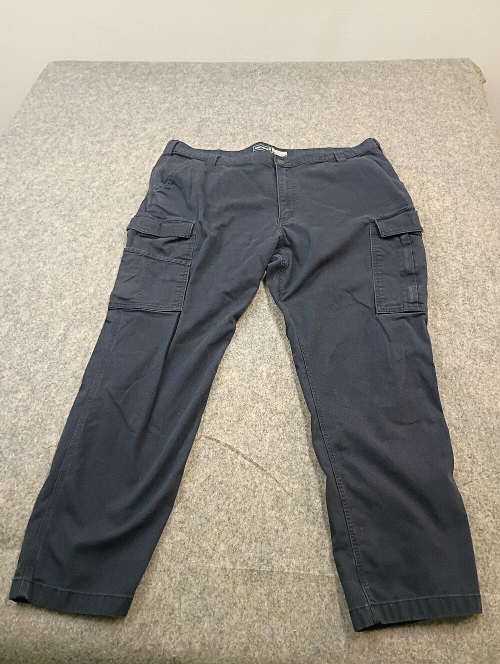 Carhartt BN3574-M Relaxed Fit Ripstop Cargo Work Blue Pants Men's Sz 42x30 Flex